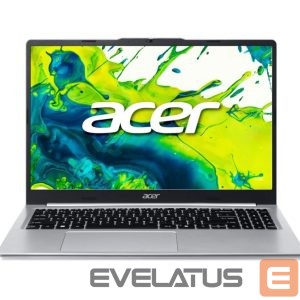 Портативный компьютер Acer  Notebook||CPU AMD RyzenT 3|5400U|2.6 GHz|15.6 "|1920 x 1080 pixels|RAM 8 GB|DDR4-SDRAM|SSD 512 GB|Discrete graphics Not available|On-board graphics Yes|Numeric keypad Yes|Keyboard language US International|OS installed Windows 11 Home|Colour Silver|Weight 1.45 kg|NX.JXMEL.001 