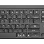 Компьютерная клавиатура Gembird  KEYBOARD WRL SLIM 2.4G+BT US/KB-WPS-03 