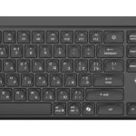 Компьютерная клавиатура Gembird  KEYBOARD WRL SLIM BT CYRILLIC/KB-WPS-03-CYRL 