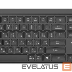Компьютерная клавиатура Gembird  KEYBOARD WRL SLIM BT CYRILLIC/KB-WPS-03-CYRL 