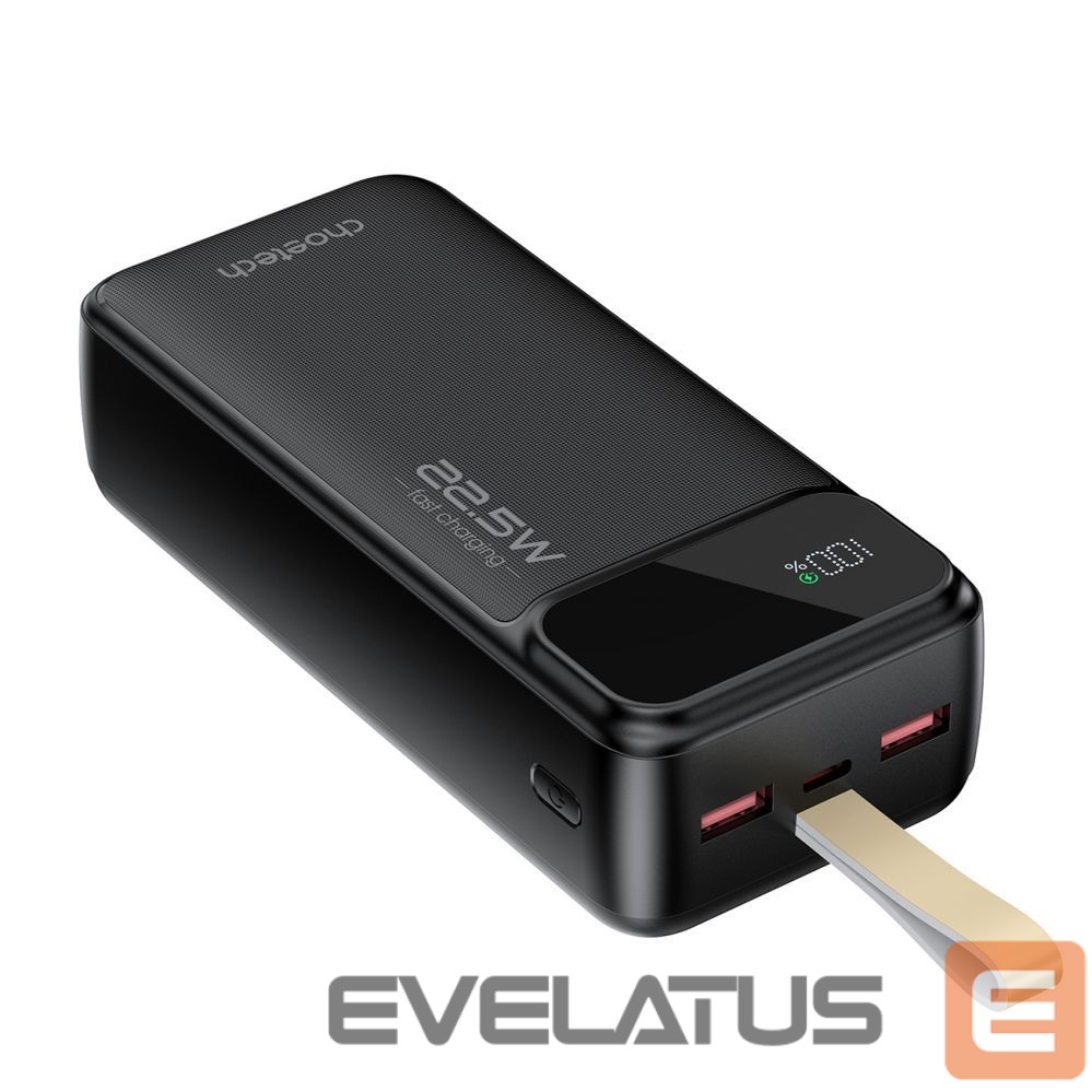 Внешний аккумулятор Choetech Choetech Power Bank 30000 mAh Black