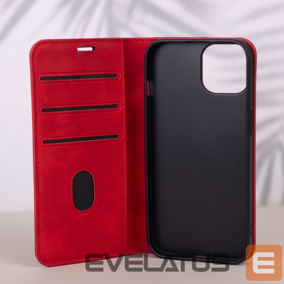 Чехол книжка TFO Smart Suede case for Samsung Galaxy A52 4G / A52 5G / A52S 5G red