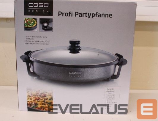 Другая малая бытовая техника Caso SALE OUT. Professional Party Pan, 1500 W, Grey | | Professional Party Pan | 1500 W | Number of programs 1 | Grey | SCRATCHES HANDLES