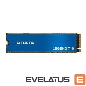 Жесткий диск SSD ADATA  LEGEND 710 256 GB SSD form factor M.2 2280 SSD interface PCIe Gen3x4 Write speed 1800 MB/s Read speed 2400 MB/s 