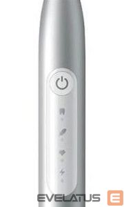 Зубная щётка Oral-B  Pulsonic Slim Luxe 4000 Sonic | Electric Toothbrush | Rechargeable | For adults | Number of brush heads included 1 | Number of teeth brushing modes 3 | Platinum 