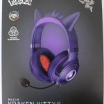 Проводные наушники Razer  SALE OUT.  Kraken Kitty V2 Headset, Pokémon Gengar Ed. |  Headset | Kraken Kitty V2 | Yes | Wired | Over-ear | DEMO 